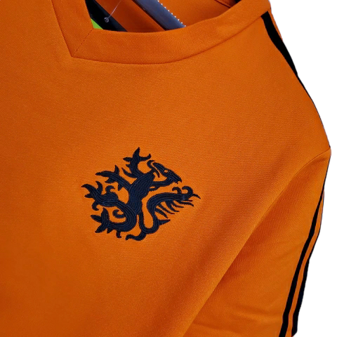 Camisa Retrô Seleção da Holanda Treino 1974