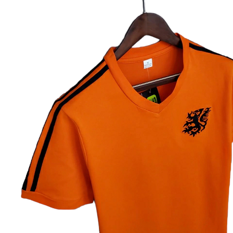 Camisa Retrô Seleção da Holanda Treino 1974