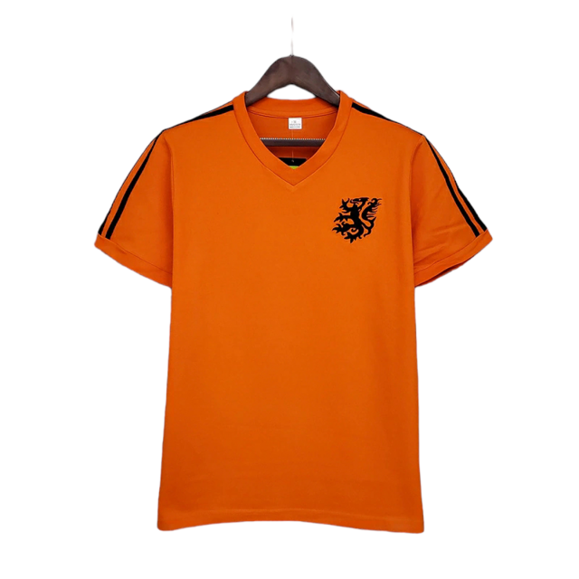 Camisa Retrô Seleção da Holanda Treino 1974