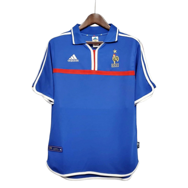 Camisa Retrô Seleção da França 2000 Adidas
