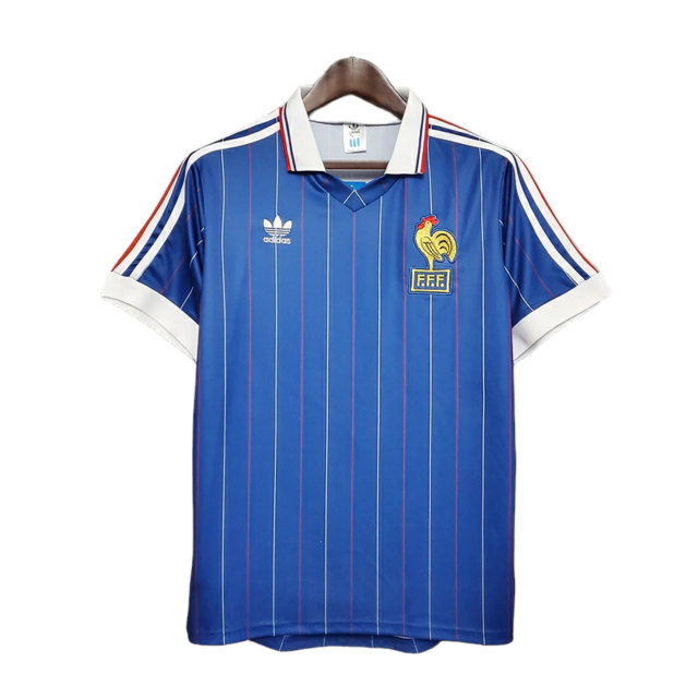 Camisa Retrô Seleção da França 1982 Adidas