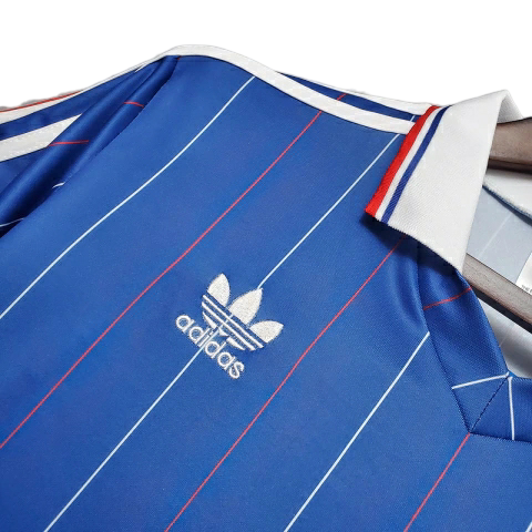 Camisa Retrô Seleção da França 1982 Adidas