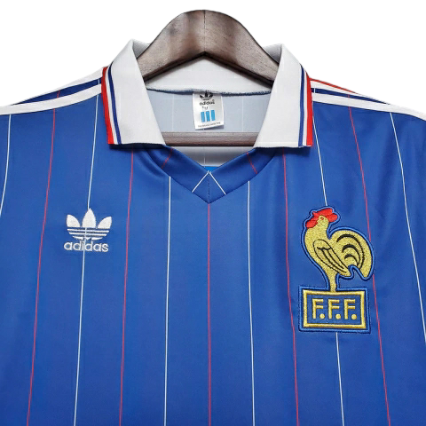 Camisa Retrô Seleção da França 1982 Adidas