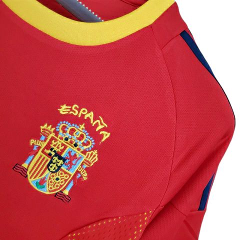 Camisa Retrô Seleção da Espanha 2002 Adidas