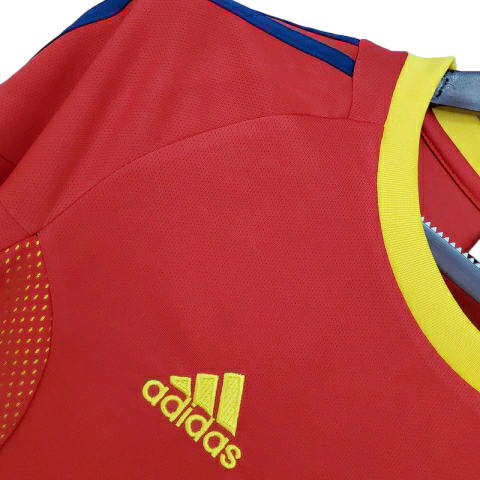 Camisa Retrô Seleção da Espanha 2002 Adidas