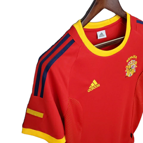 Camisa Retrô Seleção da Espanha 2002 Adidas