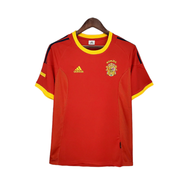 Camisa Retrô Seleção da Espanha 2002 Adidas