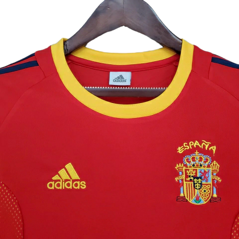 Camisa Retrô Seleção da Espanha 2002 Adidas