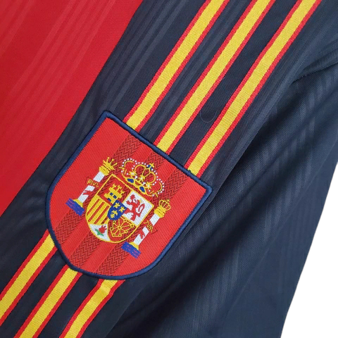 Camisa Retrô Seleção da Espanha I 1996 Adidas