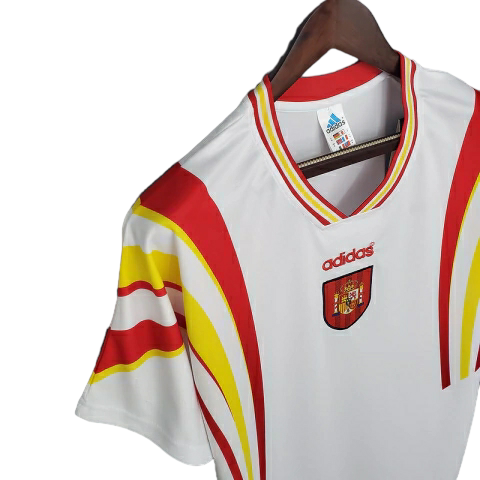 Camisa Retrô Seleção da Espanha 1996 Adidas