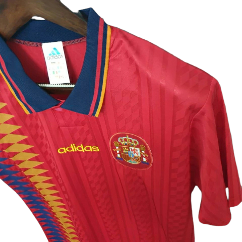 Camisa Retrô Seleção da Espanha I 1994 Adidas