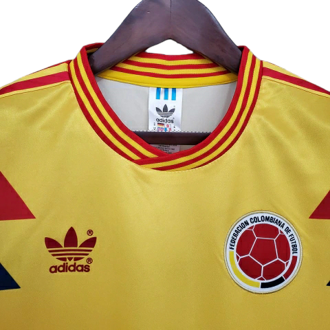Camisa Retrô Colômbia I 1990 Adidas