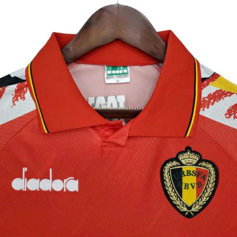 Camisa Bélgica Retrô 1995 Diadora