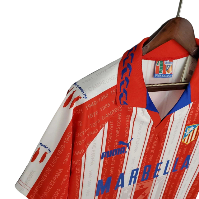 Camisa Atlético de Madrid Retrô 1995/1996