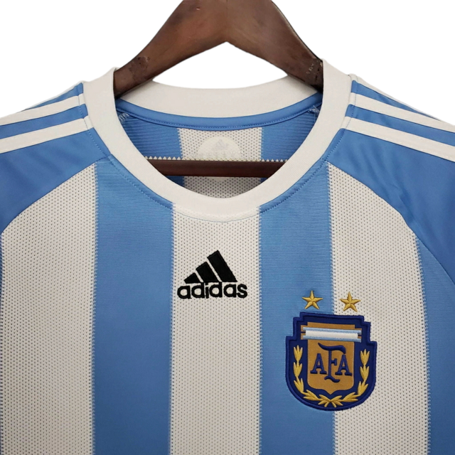 Camisa Retrô Seleção da Argentina I 2010 Adidas