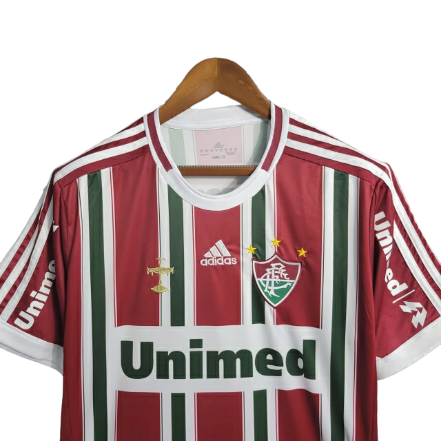 Camisa Fluminense I 2012 Adidas Retrô Unimed