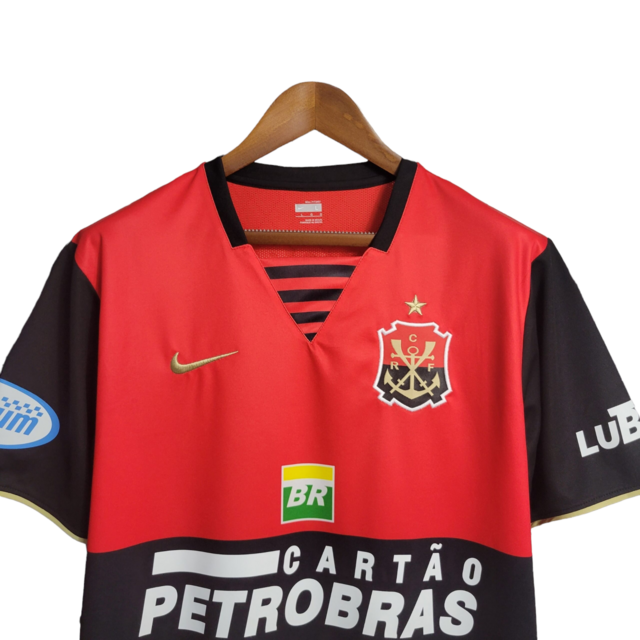 Camisa Flamengo I Retrô 07/08 Torcedor Masculina
