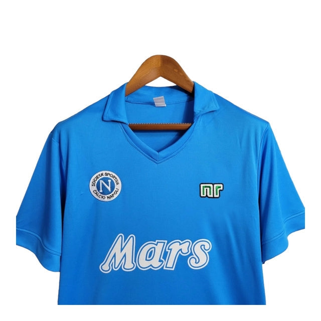 Camisa Retrô Napoli I 1988/1989  Ennere Masculina