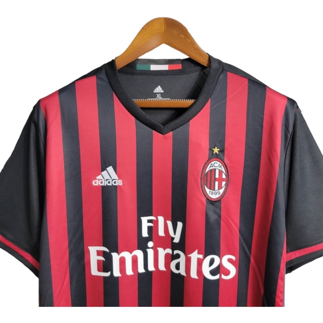 Camisa Retrô AC Milan I 2016/2017  Masculina Adidas