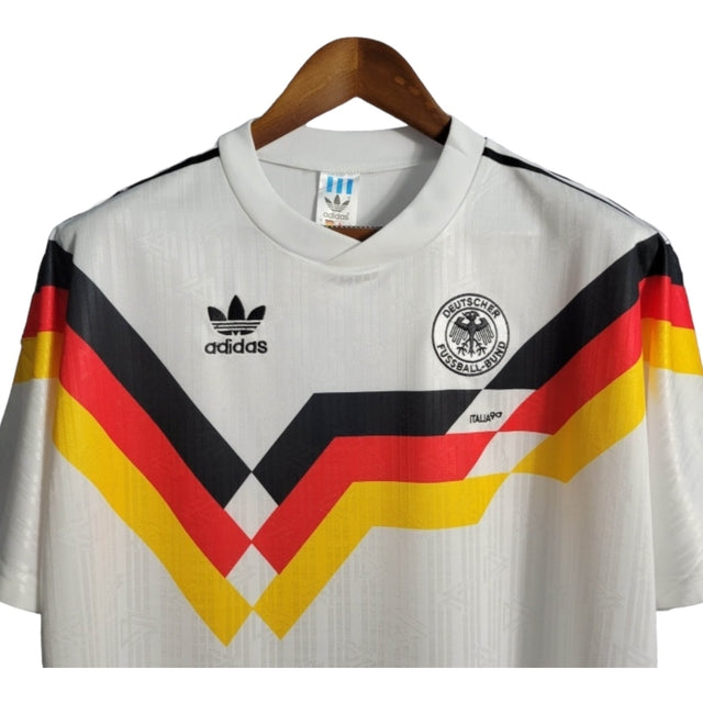 Camisa Retrô Seleção da Alemanha I 1990 Adidas