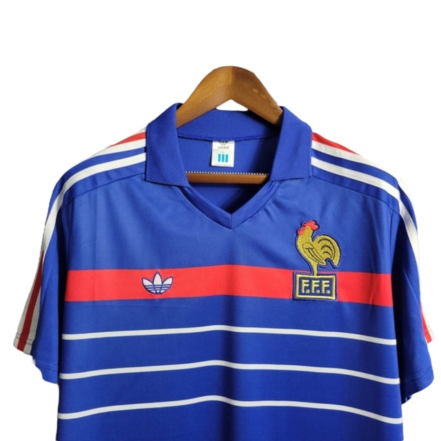 Camisa Retrô Seleção da França I 1984/1986 Adidas