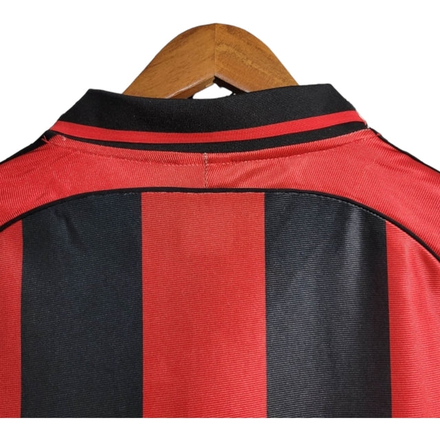Camisa Retrô AC Milan I 1998/1999  Masculina Adidas