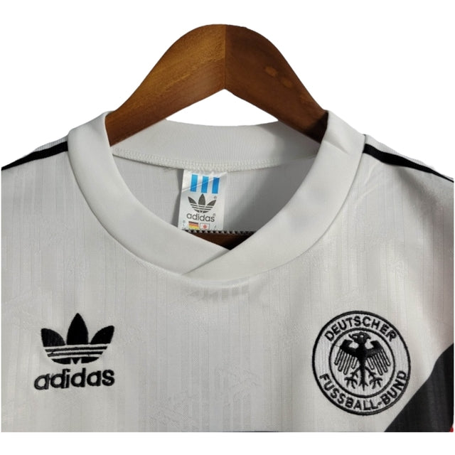 Camisa Retrô Seleção da Alemanha I 1990 Adidas