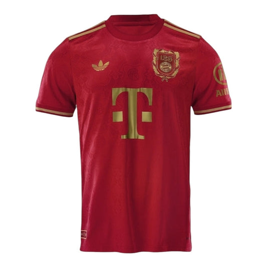 Camisa Bayern de Munique Edição especial Aniversário 125 anos 25/26 Torcedor Adidas Masculina