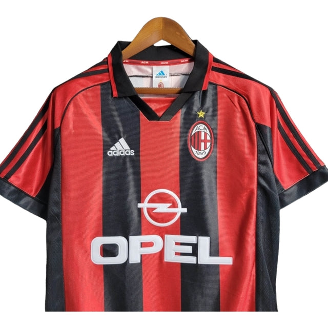Camisa Retrô AC Milan I 1998/1999  Masculina Adidas
