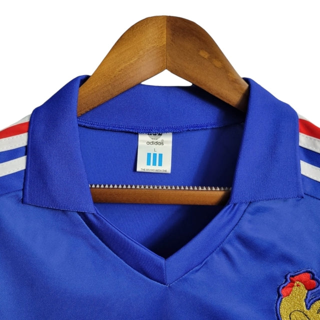 Camisa Retrô Seleção da França I 1984/1986 Adidas