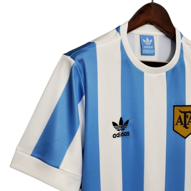 Camisa Retrô Seleção da Argentina I 1978 Adidas