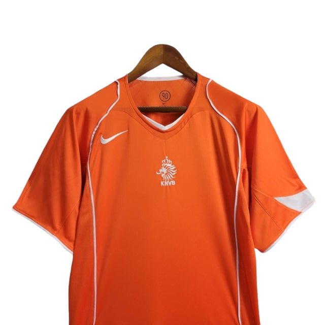 Camisa Retrô Seleção da Holanda I 2004 Nike