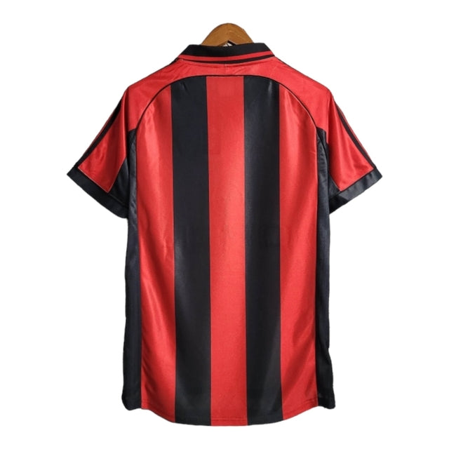 Camisa Retrô AC Milan I 1998/1999  Masculina Adidas