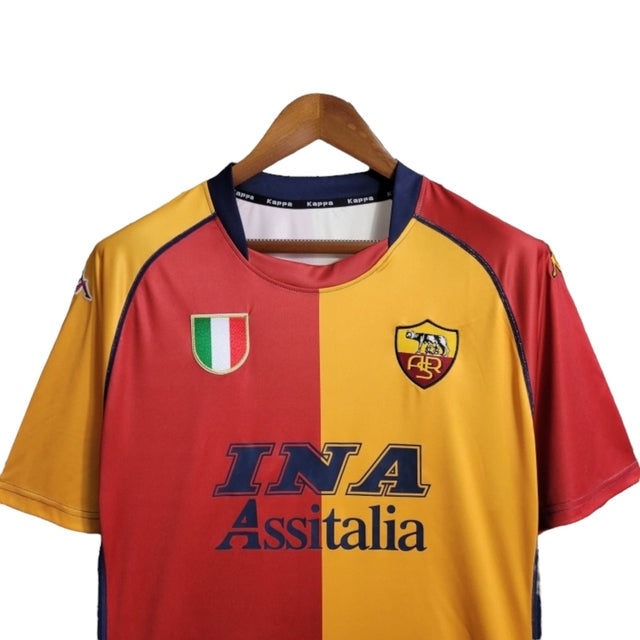 Camisa Retrô Roma I 2001/2002  Kappa Masculina