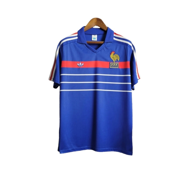 Camisa Retrô Seleção da França I 1984/1986 Adidas