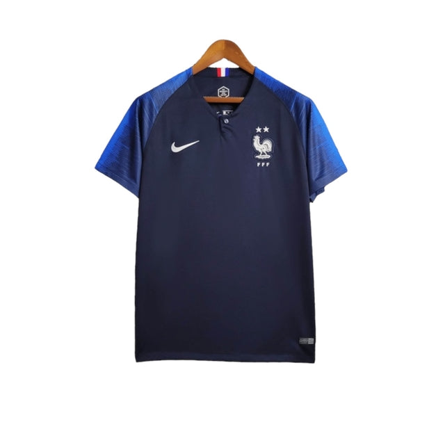 Camisa Retrô Seleção da França Copa do Mundo I 2018 Nike
