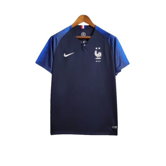 Camisa Retrô Seleção da França Copa do Mundo I 2018 Nike