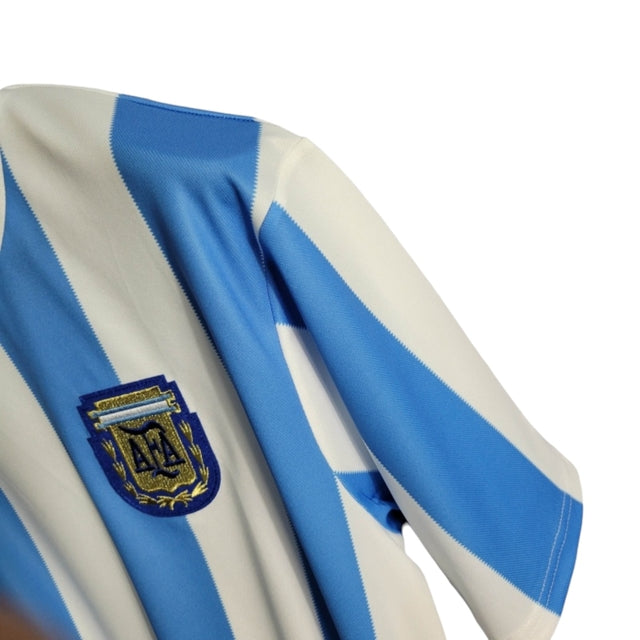 Camisa Retrô Seleção da Argentina I 1986 Le Coq Sportif