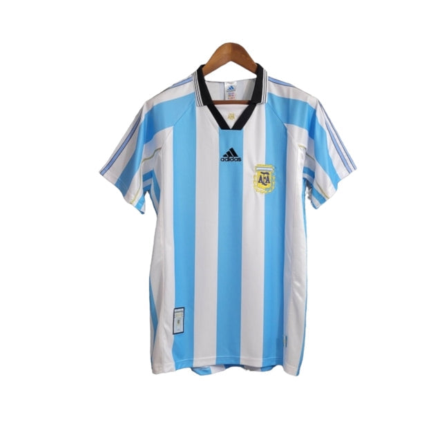 Camisa Retrô Seleção da Argentina I 1998/1999 Adidas