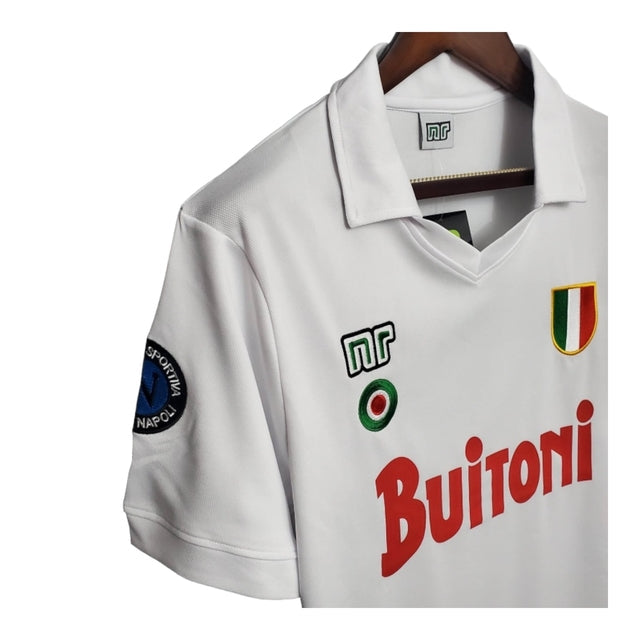 Camisa Retrô Napoli II 1987/1988  Ennere Masculina