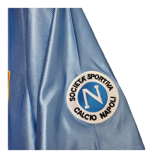 Camisa Retrô Napoli I 1990/2001  Ennere Masculina