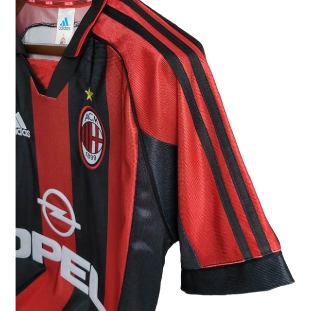 Camisa Retrô AC Milan I 1998/1999  Masculina Adidas