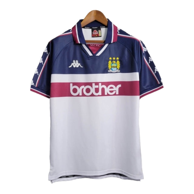 Camisa Retrô Manchester City II 97/98  Masculina Kappa
