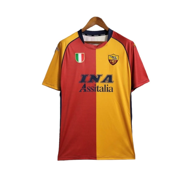 Camisa Retrô Roma I 2001/2002  Kappa Masculina