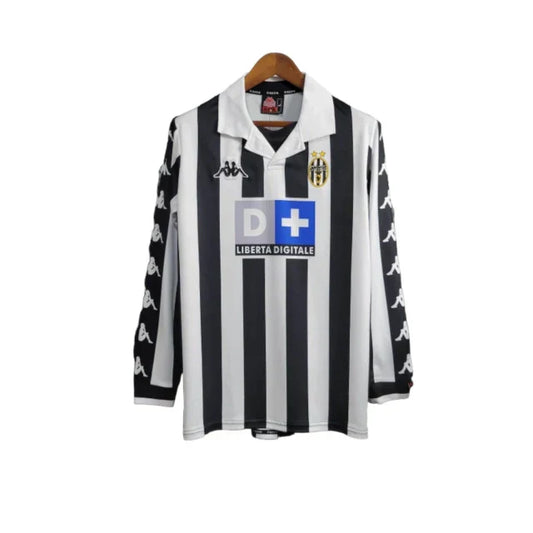 Camisa Retrô Juventus I 1999/2000 manga longa Kappa Masculina