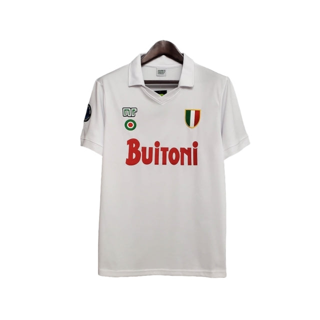 Camisa Retrô Napoli II 1987/1988  Ennere Masculina