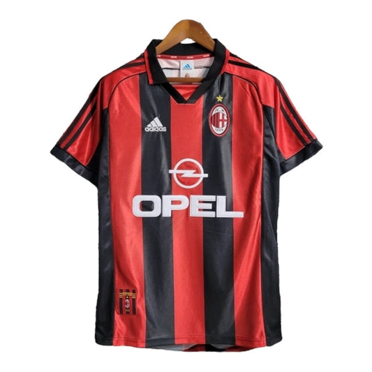 Camisa Retrô AC Milan I 1998/1999  Masculina Adidas