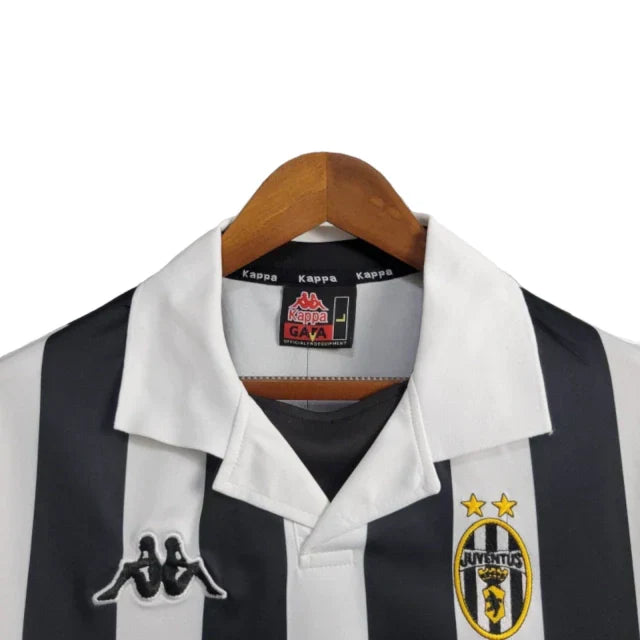 Camisa Retrô Juventus I 1999/2000 manga longa Kappa Masculina