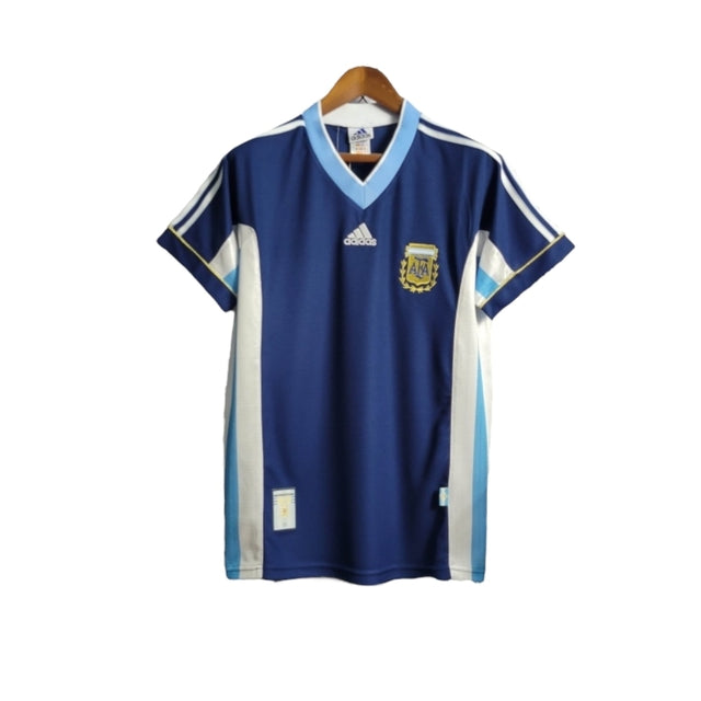 Camisa Retrô Seleção da Argentina II 1998 Adidas