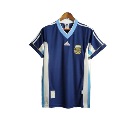 Camisa Retrô Seleção da Argentina II 1998 Adidas
